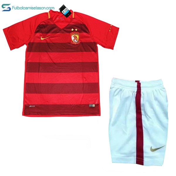 Camiseta Evergrande Niños 1ª 2017/18